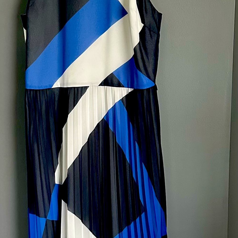 The Limited Comfortable 2-Shell pleated dress.